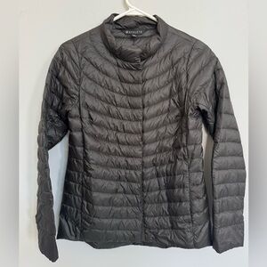 Athleta green Puffer goose down jacket women’s size XXS